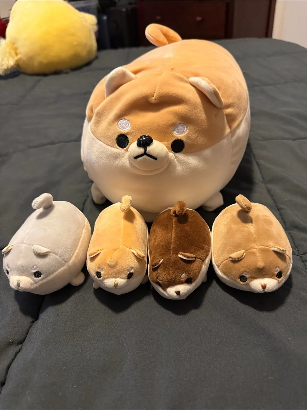 Tan & Cream Plush Dog - Soft Shiba Inu Plush